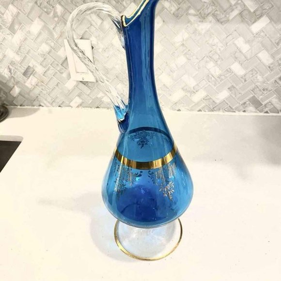 Vintage Venetian Murano Glass carafe/decanter - Picture 6 of 6